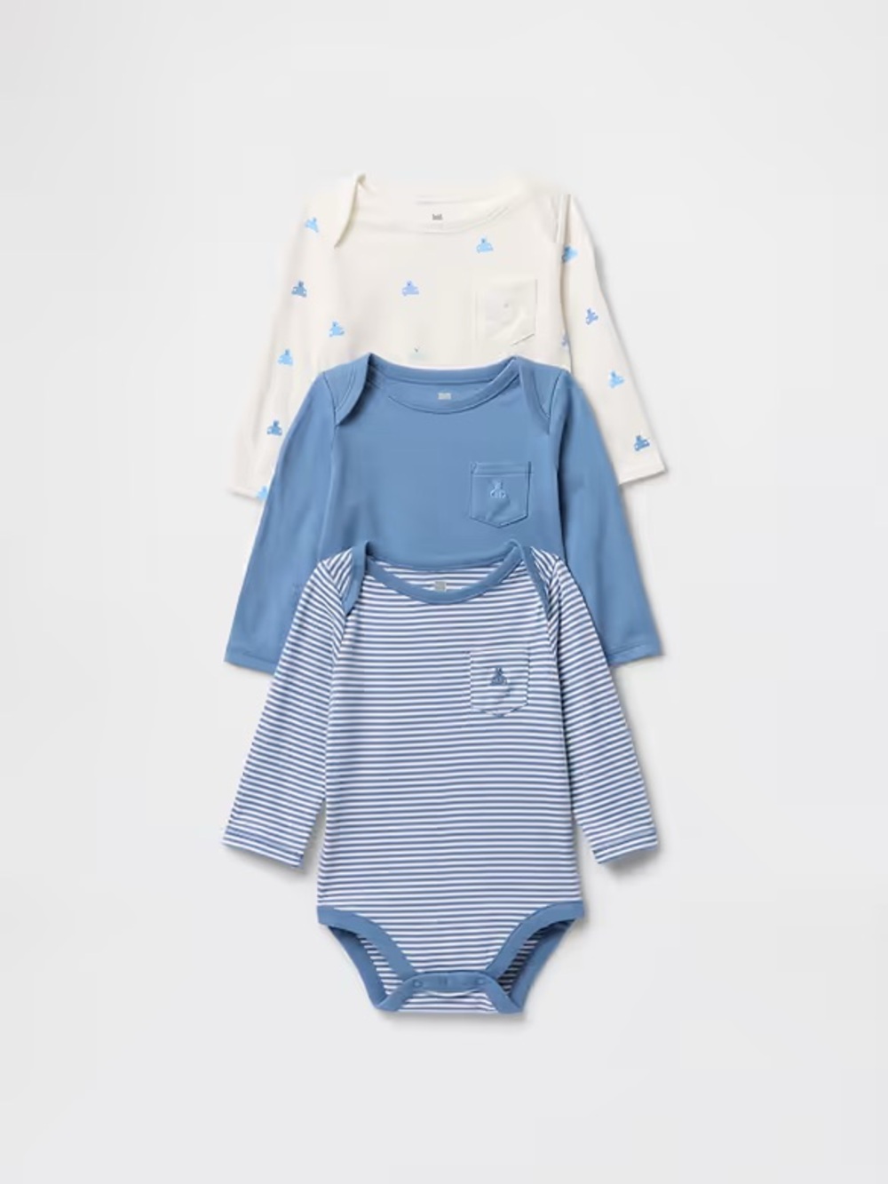 Gap Baby First Favorites Organic Cotton set of 3 18-24mth